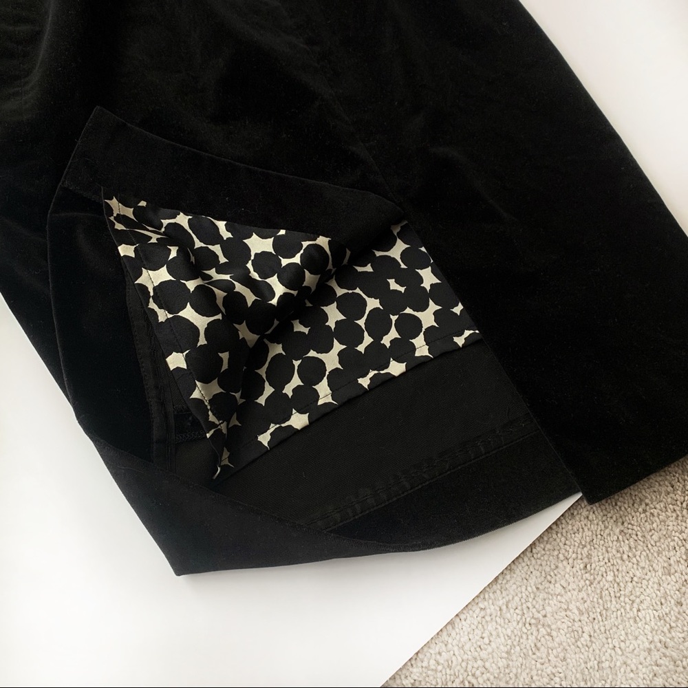 J Crew Velvet Strapless Dress - Picture 3 of 7